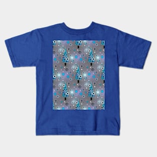 Blue Christmas Kids T-Shirt